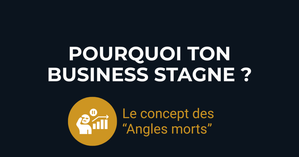 Entrepreneur face à un business qui stagne et ses angles morts